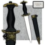 🚨Rare & Belle dague - collection - Inox - Garniture gravée, Enlèvement ou Envoi, Armée de terre, Couteau ou Poignard