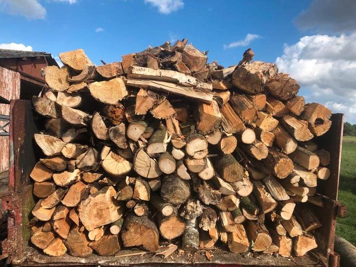 Brandhout te koop, droog/stookklaar, Tuin en Terras, Brandhout, Blokken, Eikenhout, Ophalen