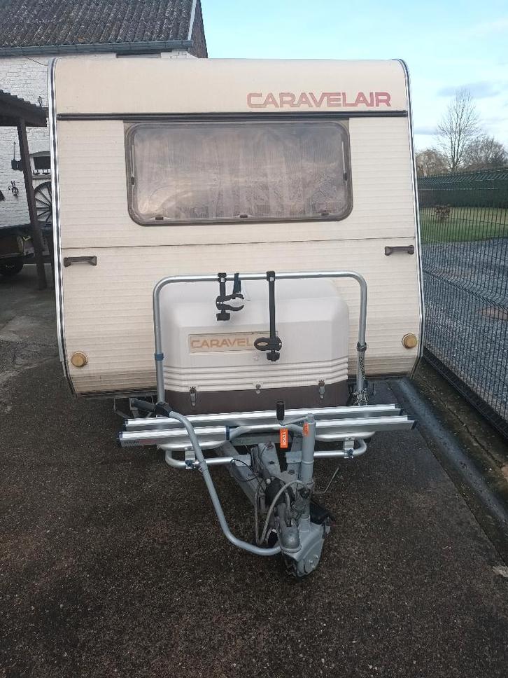 caravane, Caravanes & Camping, Caravanes, Particulier, jusqu'à 2, 500 - 750 kg, Caravelair, Airco, Antivol de remorque, Porte-vélos