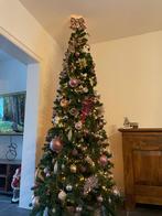 Kerstboom met verlichting en kerstversiering, Ophalen of Verzenden, Zo goed als nieuw
