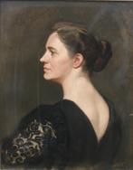 Robert Van Cauwenberghe (1905-1985): portret (O/D, 60x75cm), Antiek en Kunst, Ophalen of Verzenden