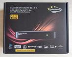 Décodeur IPTV Golden Interstar Beta X, TV, Hi-fi & Vidéo, USB 2, Utilisé, Enlèvement ou Envoi