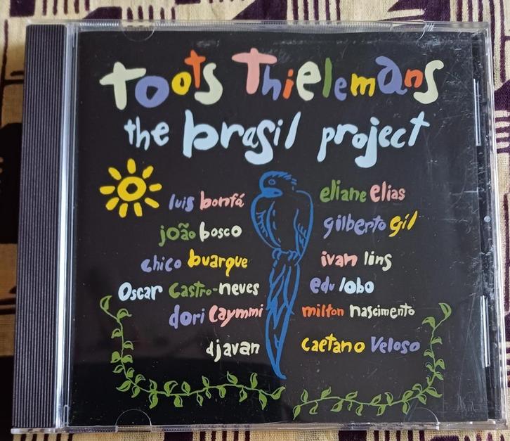 CD Toots Thielemans, The Brasil Project, ALS NIEUW, Cd's en Dvd's, Cd's | Jazz en Blues, Zo goed als nieuw, Jazz, 1980 tot heden