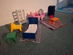 Habba little friends poppetjes + meubelen ikea, Verzamelen, Poppenhuizen en Toebehoren, Ophalen, Gebruikt