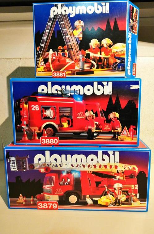 Playmobil-kavel - Brandweermannen, Kinderen en Baby's, Speelgoed | Playmobil, Zo goed als nieuw, Complete set, Ophalen of Verzenden