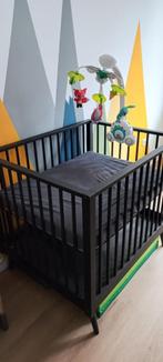 Babybox / Park zwart, Kinderen en Baby's, Ophalen, Zo goed als nieuw, Vierkant, In hoogte verstelbaar