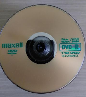 DVD-r 4.7GB Maxell beschikbaar voor biedingen