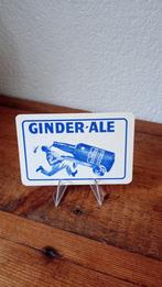 Brasserie bière ancienne carte à jouer Ginder-Ale #3, Collections, Marques de bière, Panneau, Plaque ou Plaquette publicitaire