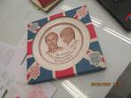 Charles & Diana zeldzaam bord porselein, Ophalen of Verzenden, Nieuw