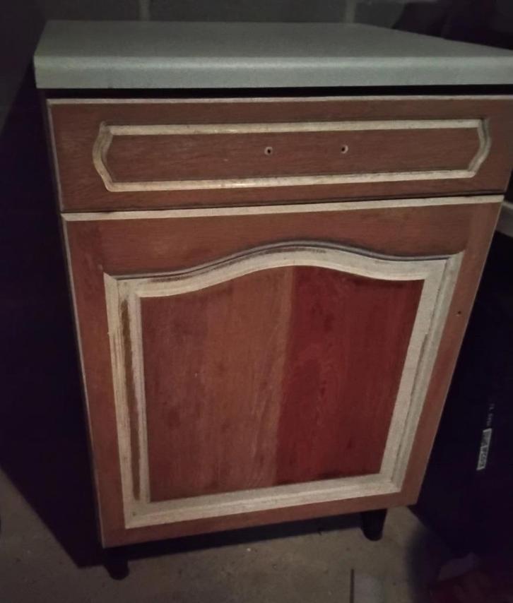 Keukenkastje, Huis en Inrichting, Keuken | Keukenelementen, Gebruikt, Minder dan 100 cm, 50 tot 100 cm, 50 tot 75 cm, Wit, Ophalen
