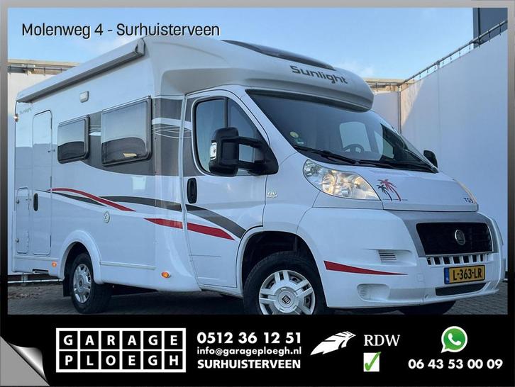 Carado Capron T 59 2.3 131pk Airco Cruise Trekhaak Fietsendr, Caravanes & Camping, Camping-cars, Entreprise, Semi-intégral