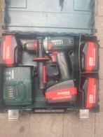 ❇️’METABO’ boor-/Schroefmachine/18V Li-Ion/4Accus/koffer, Ophalen