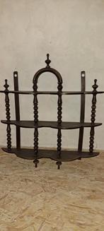 Mooi eiken wandrekje 3 legplankjes, Enlèvement ou Envoi