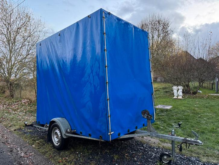 Plateau remorque bâchée a saisir, Auto diversen, Aanhangers en Bagagewagens, Zo goed als nieuw, Ophalen