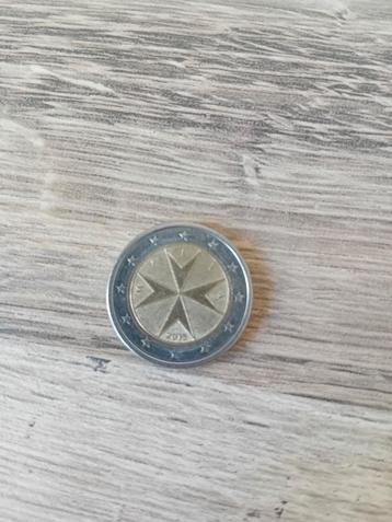 2 euromunt Malta, Postzegels en Munten, Munten | Europa | Euromunten, Ophalen of Verzenden, Malta, 2 euro, Losse munt