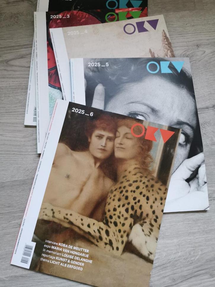 OKV-tijdschrift - 5 exemplaren van 2025, Boeken, Kunst en Cultuur | Beeldend, Zo goed als nieuw, Ophalen of Verzenden