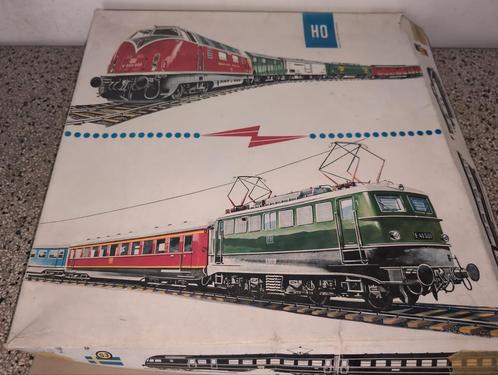 Vintage H0 modeltreinset PIKO – complete set in originele do, Hobby en Vrije tijd, Modeltreinen | H0, Zo goed als nieuw, Locomotief