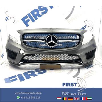 W156 BUMPER X156 GLA AMG VOORBUMPER ZWART WIT GRIJS PRE FACE beschikbaar voor biedingen