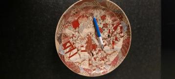 plat assiette vaisselle antique japonais Samouraï ?
