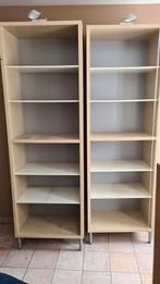 2 Ikea boekenkasten met verlichting., Comme neuf, 25 à 50 cm, Autres matériaux, 50 à 100 cm