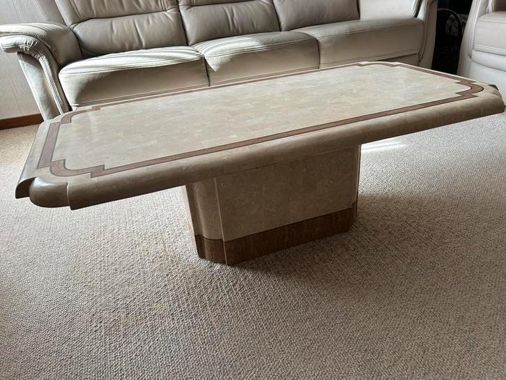 Salontafel marmerlook, Maison & Meubles, Tables | Tables de salon, Comme neuf, Synthétique, Enlèvement