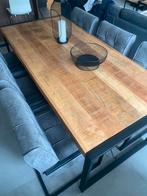 Tafel met stoelen, Huis en Inrichting, Tafels | Eettafels, Ophalen, 200 cm of meer, 50 tot 100 cm, Zo goed als nieuw
