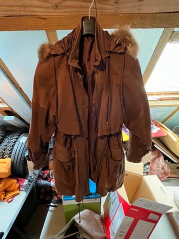 Veste en daim, Enlèvement, Comme neuf, Brun