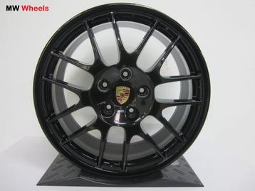 Porsche 20 inch Panamera RS Spyder velgen zwart nieuw beschikbaar voor biedingen