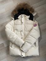 Canada Goose winterjas, Kleding | Heren, Wit, Canada goose, Zo goed als nieuw, Verzenden