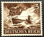 Deutsches Reich: U-Boot 1943 POSTFRIS, Timbres & Monnaies, Timbres | Europe | Allemagne, Autres périodes, Enlèvement ou Envoi