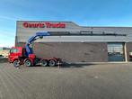 MAN TGS 35.480 BL 8X4 TREKKER-BAKWAGEN + FASSI 660 AXP 27+ L, Auto's, Vrachtwagens, Euro 5, 480 kW, MAN, 653 pk