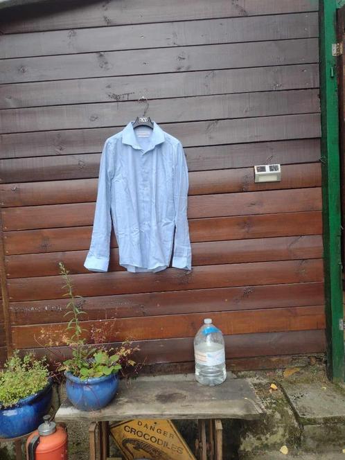 Heren hemd James Harvest nieuw Maat Smal, Kleding | Heren, Overhemden, Nieuw, Halswijdte 38 (S) of kleiner, Blauw, Verzenden