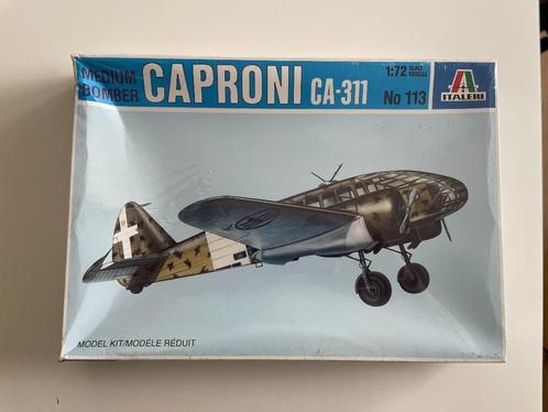 Avion WW2 Italeri 113 1/72 : Caproni CA-311, Hobby & Loisirs créatifs, Modélisme | Avions & Hélicoptères, Comme neuf, Avion, 1:72 à 1:144