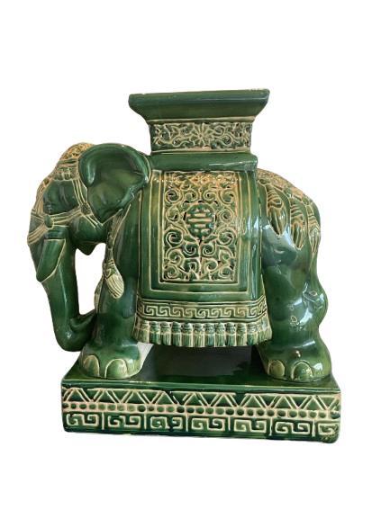 Keramische olifant plantentafel, Antiek en Kunst, Kunst | Beelden en Houtsnijwerken, Ophalen