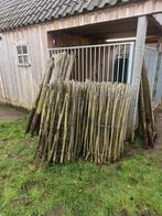 Kastanje hekwerk + palen, Ophalen