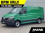 MAN TGE 35 3.140 140PK L3H2 TIJDELIJKE AANBIEDING AUTOMAAT C, Auto's, Stof, Gebruikt, Zwart, 4 cilinders