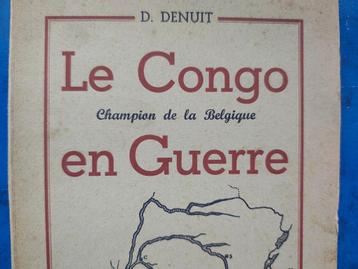 Congo België Oorlog 1940-1945 België geschiedenisboek  beschikbaar voor biedingen