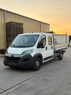 CITROËN JUMPER 3.0HDI 7 PLACES / DOUBLE CABINE, Auto's, Bestelwagens en Lichte vracht, Stof, Zwart, Citroën, Particulier