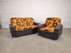 Set vintage 1970's zetels, Huis en Inrichting, Zetels | Zetels, Ophalen, ., Zo goed als nieuw, .