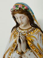 Statue ancienne en porcelaine 36 cm, Antiquités & Art, Antiquités | Objets religieux, Enlèvement ou Envoi