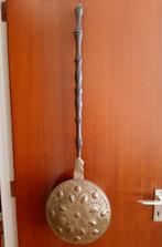 Bassinoire antique en cuivre et laiton - Antieke beddenpan, Antiquités & Art, Enlèvement