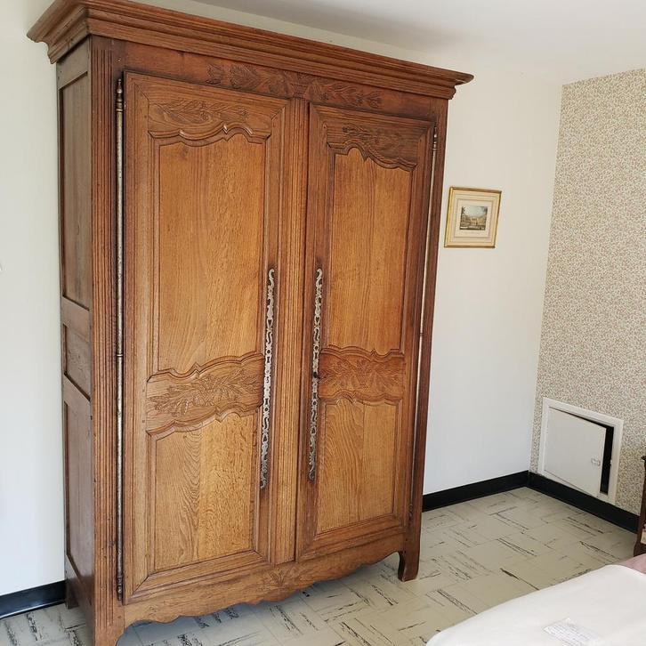 eikenhouten bruidskast, Antiek en Kunst, Antiek | Meubels | Kasten, Ophalen