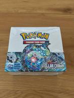 Pokémon TCG: Stellar Crown - Booster Box Engels, Hobby en Vrije tijd, Verzamelkaartspellen | Pokémon, Ophalen of Verzenden, Booster