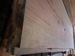 Boomstam tafels tussen de 80cm breed en 1m breed 40mm dik la, Tuin en Terras, Ophalen