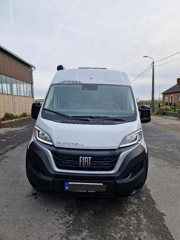 Campervan Pössl Summit 640, Caravans en Kamperen, Mobilhomes, Particulier, tot en met 2, Buscamper of Camperbus, Pössl, Fiat, Diesel