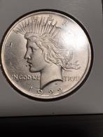 Amerika one Dollar peace.1922 zilver mooie verzamelmunt, Timbres & Monnaies, Monnaies | Amérique, Enlèvement ou Envoi