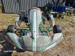 Te koop  tony kart met rotax max senior, Sport en Fitness, Karting, Ophalen, Zo goed als nieuw, Kart
