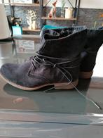 Bottine noir aspect velours pointure 39, Enlèvement ou Envoi, Comme neuf, Noir