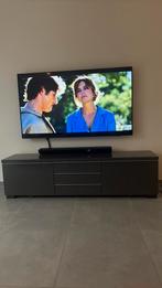 Meuble tv besta(ikea) gris laqué, Huis en Inrichting, Ophalen, Gebruikt, Moderne