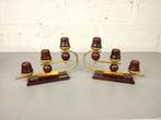 Duo art deco kandelaars, Antiek en Kunst, Ophalen of Verzenden